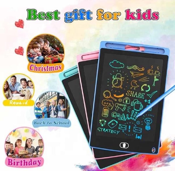 8.5 Inch 🌈 Lcd Writing Tablet For Kids – Digital Drawing Pad – Erasable Writing Board – Writing Pad (random Color)