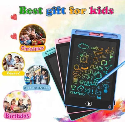 8.5 Inch 🌈 Lcd Writing Tablet For Kids – Digital Drawing Pad – Erasable Writing Board – Writing Pad (random Color)