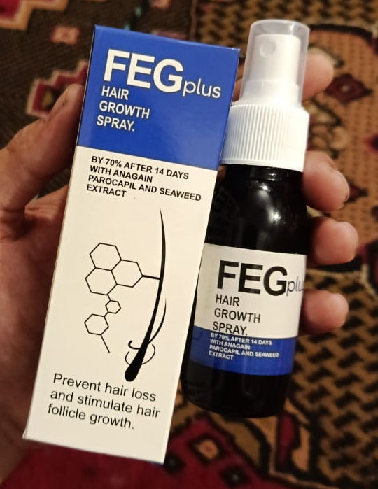Feg Plus Beard & Hair Growth Serum Spray| Best Quality Hair Growth Spray