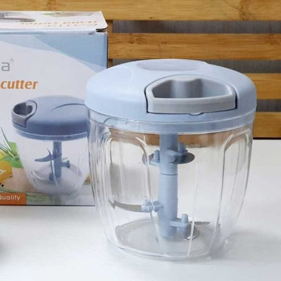 ( Nw000432 ) Hand Pulled Multipurpose Chopper & Cutter | Rope Pulled Chopper Multifunctional Meat Grinder, Vegetable Cutter (random Color)