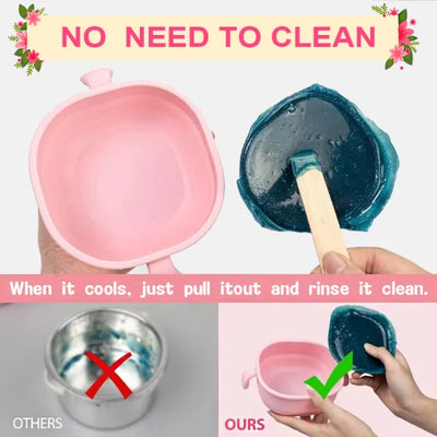 Portable Silicone Wax Warmer / Wax Heater Machine Hot Pot | Hot Hair Removal Machine