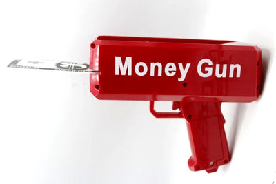 Rain Money Gun_ Paper Playing Spray Money Toy Gun_, Prop Money Gun